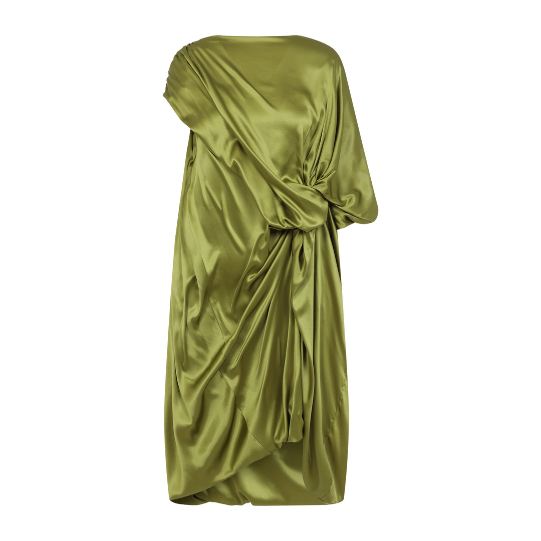 Dries Van Noten Midi dresses - Verde | 0ce5607908e6c0ac21e18f5938a2e926ba191c9a