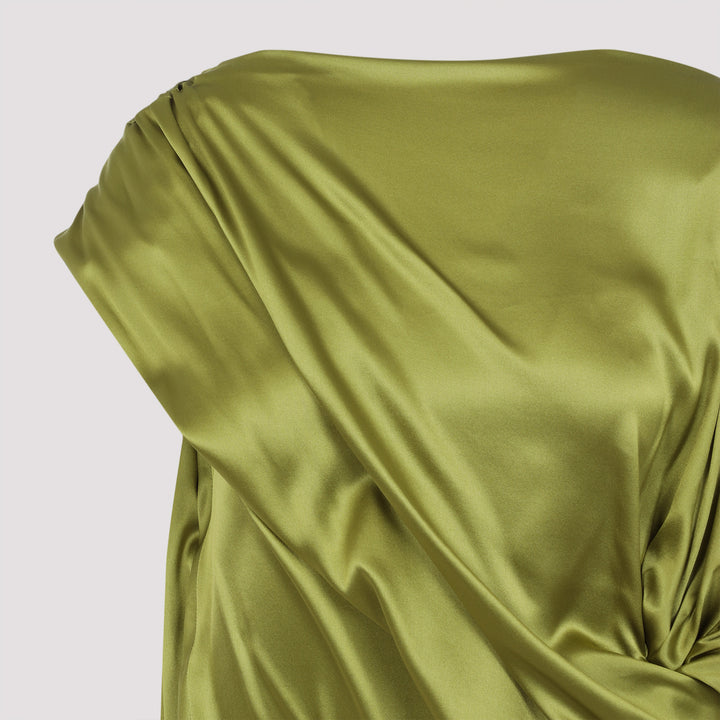 Dries Van Noten Midi dresses - Verde | 24345638551a3fec565cec3f2988dd3d9f6fe790