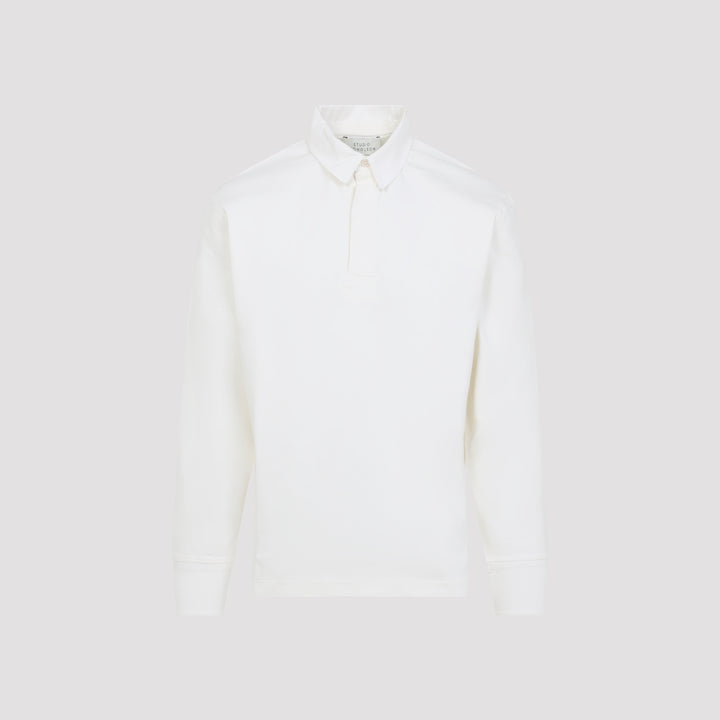 Studio Nicholson Polo - Bianco | c51c8a338370bbfb0aef881956758f3802918383
