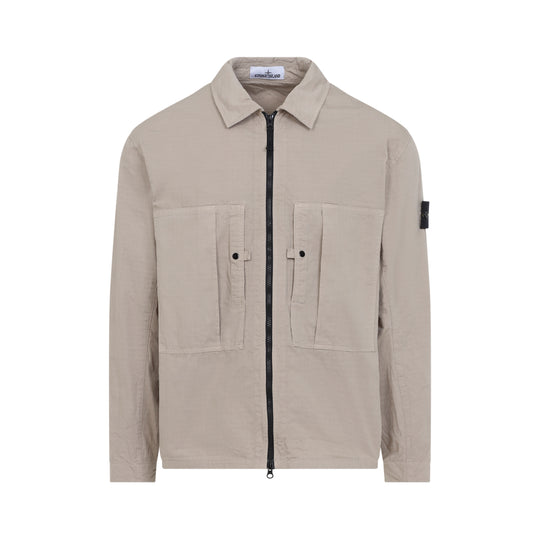 Beige Cotton Shirt