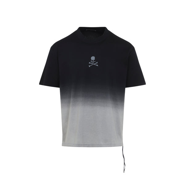 Black Faded Cotton T-Shirt