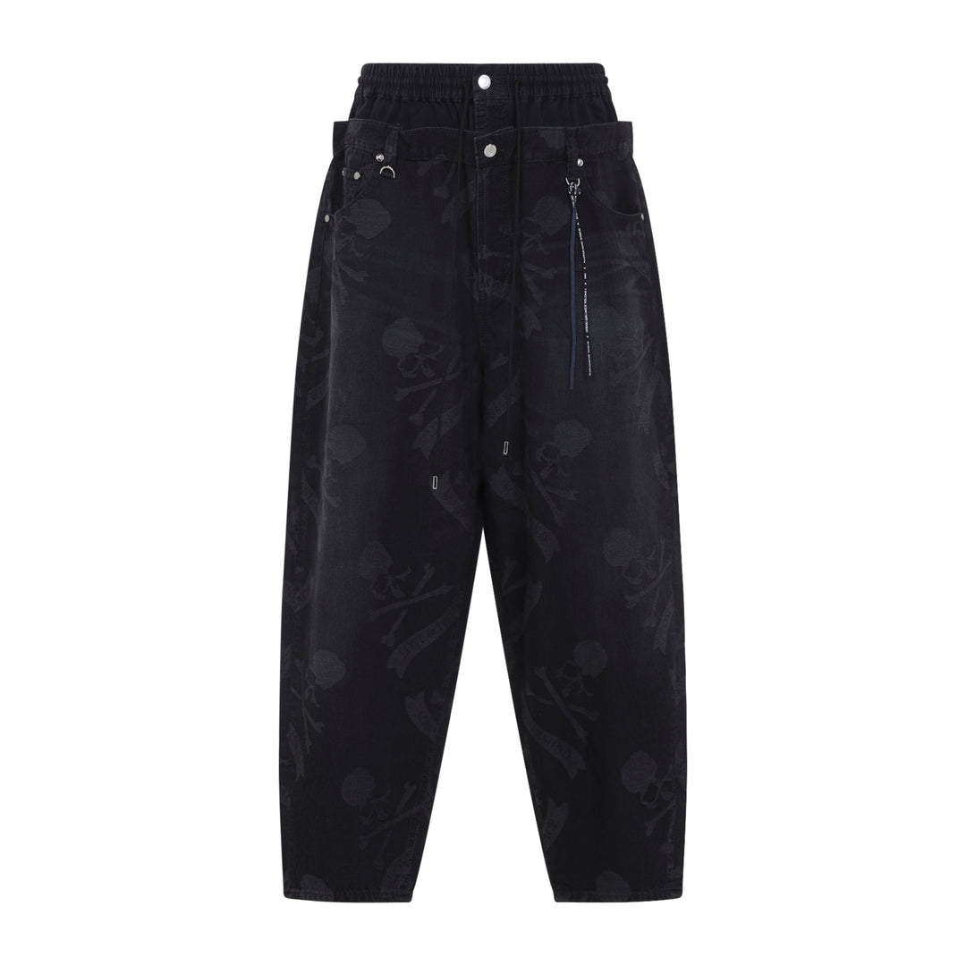 Mastermind World Jeans - Nero | b3d3dd7c62dfca8e172436b94c076ef4fda726a9