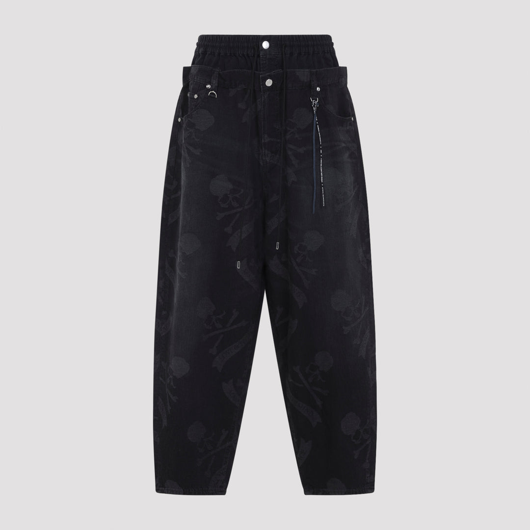 Mastermind World Jeans - Nero | 70d540b8f256b562ed17176998fd834353d7edd9