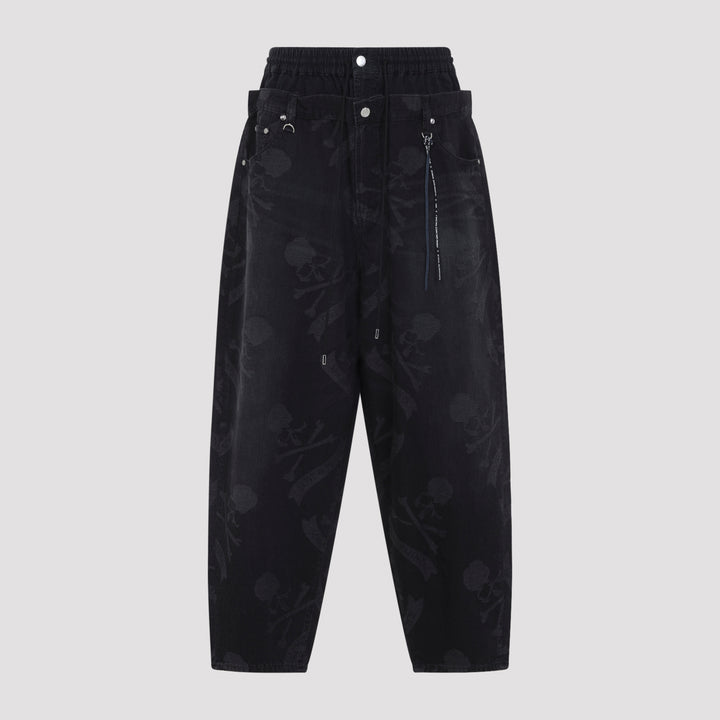 Mastermind World Jeans - Nero | 70d540b8f256b562ed17176998fd834353d7edd9
