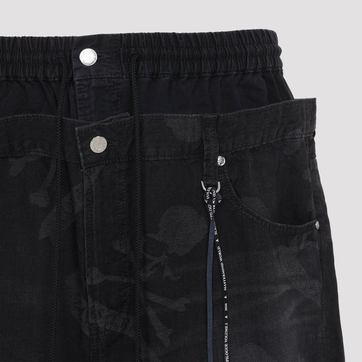 Mastermind World Jeans - Nero | 03dd4d343fa0c8e73817e96d662086ba65fd8be0
