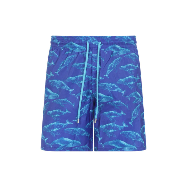 Blue Mahina Recycled Polyester Swim Shorts