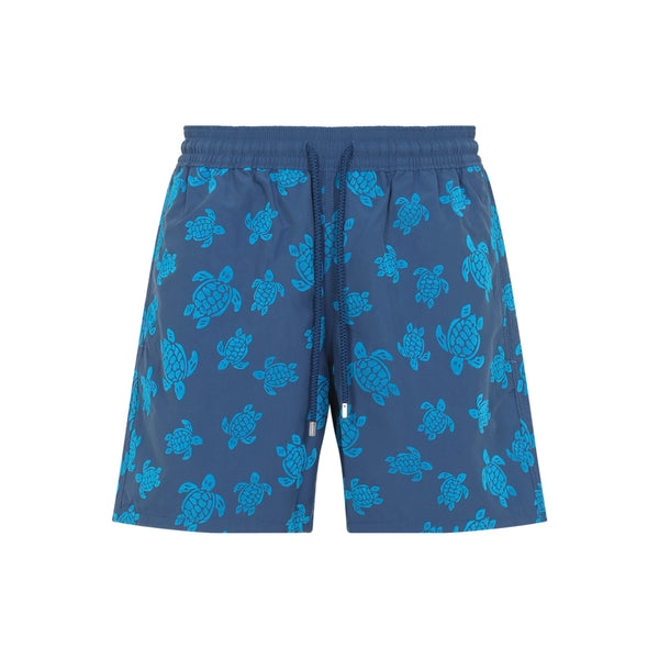 Blue Moorea Polyamide Swim Shorts
