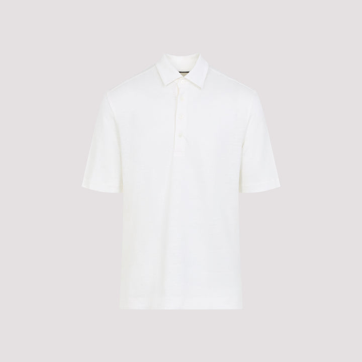 Zegna POLO - Bianco | 3b69bc68b3a1321a10155a110f56d26dabfd9d54
