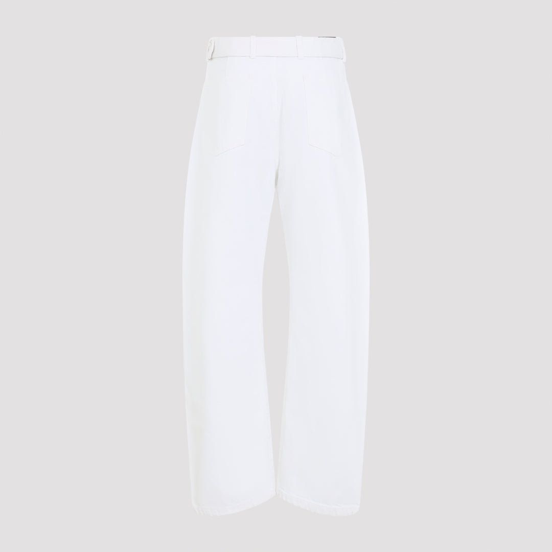 Lemaire Regular & straight leg - Bianco | 5693ca2cff543f3fde6db0babe50a5ef29d3009f