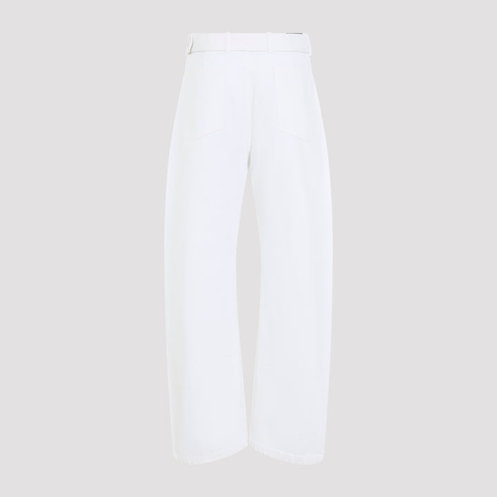 Lemaire Regular & straight leg - Bianco | 5693ca2cff543f3fde6db0babe50a5ef29d3009f