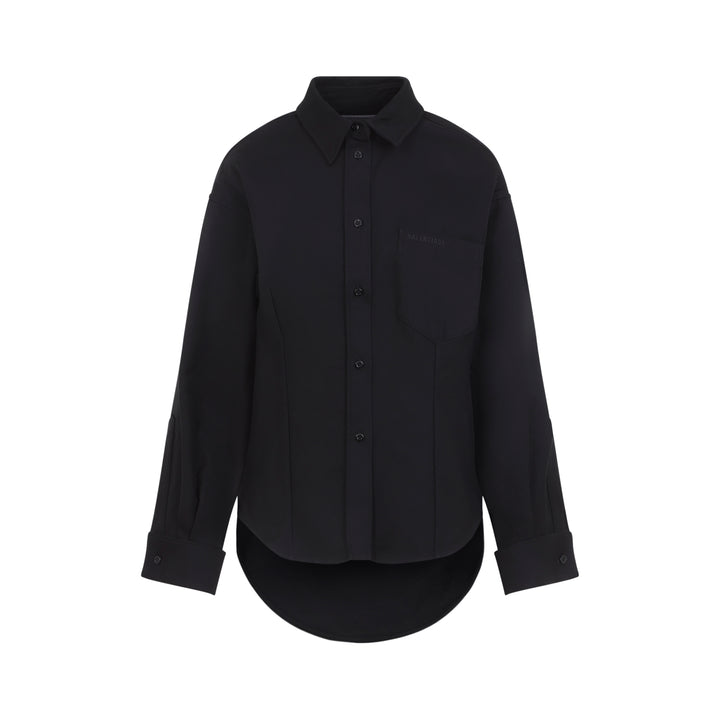 Balenciaga Shirts - Nero | faadf8e13c870e40177de4e05efce8789c96e2e8