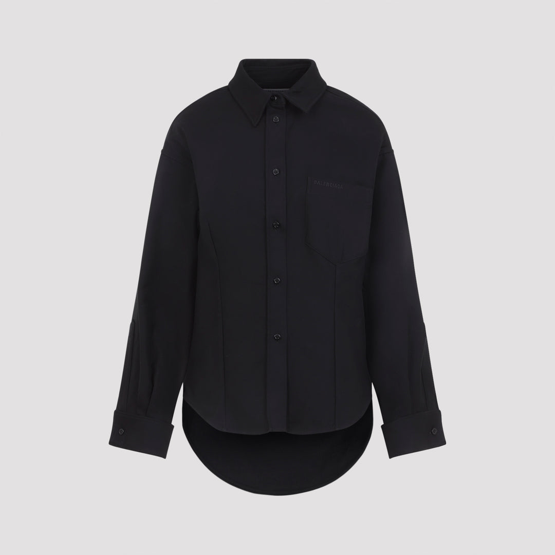 Balenciaga Shirts - Nero | bf9c3554f7570c71f69307d57b0ad93e1f86fac6