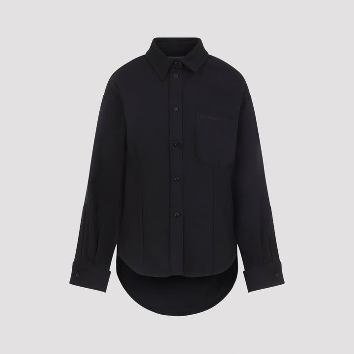 Balenciaga Shirts - Nero | bf9c3554f7570c71f69307d57b0ad93e1f86fac6