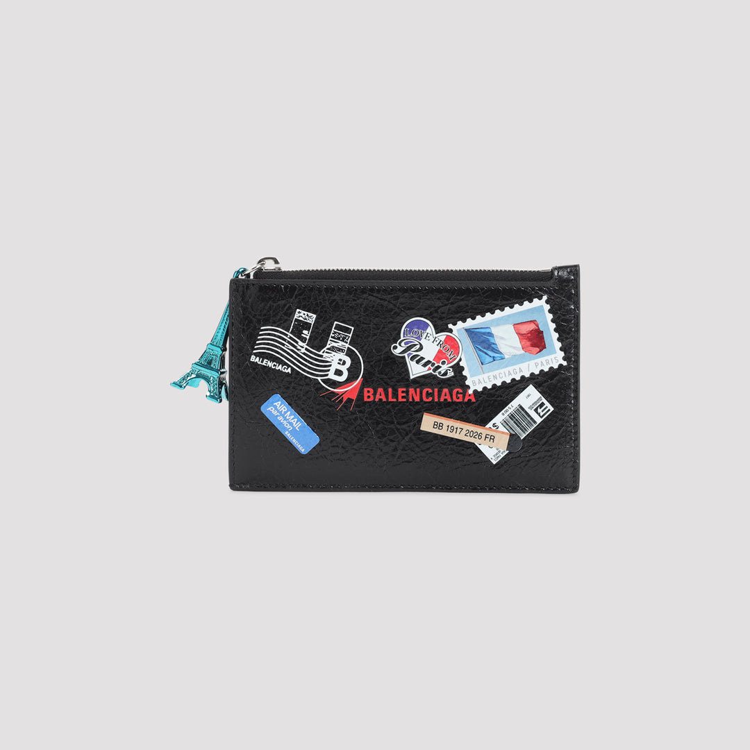 Balenciaga Credit card case - Nero | bcacf6d55d7239065cc1d16df01de4a9d62505ad