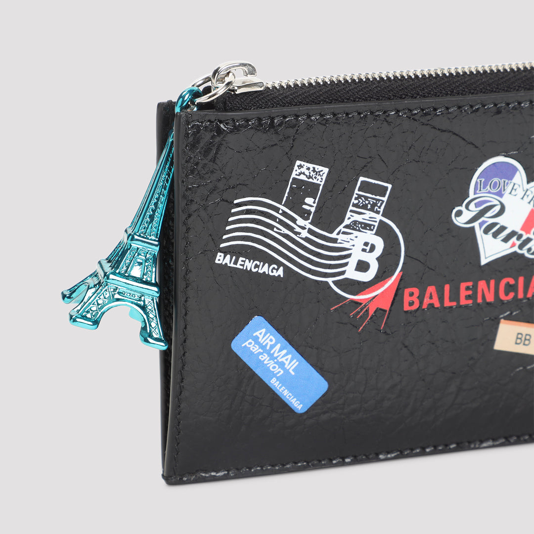 Balenciaga Credit card case - Nero | f0c9cdf709cc91ae18e53486addab75bfcd43149