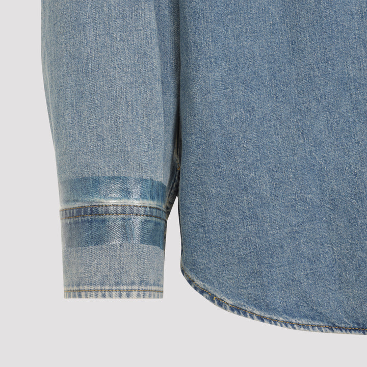 Maison Margiela Shirts - Blu | 8fa015595c6c3457090d3c2af76c697cc4b5bdd7