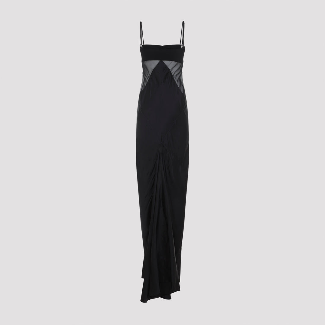 Rick Owens Long dresses - Nero | 3fb2d6ecd598ea14972f1429d29f41e87ee119ff