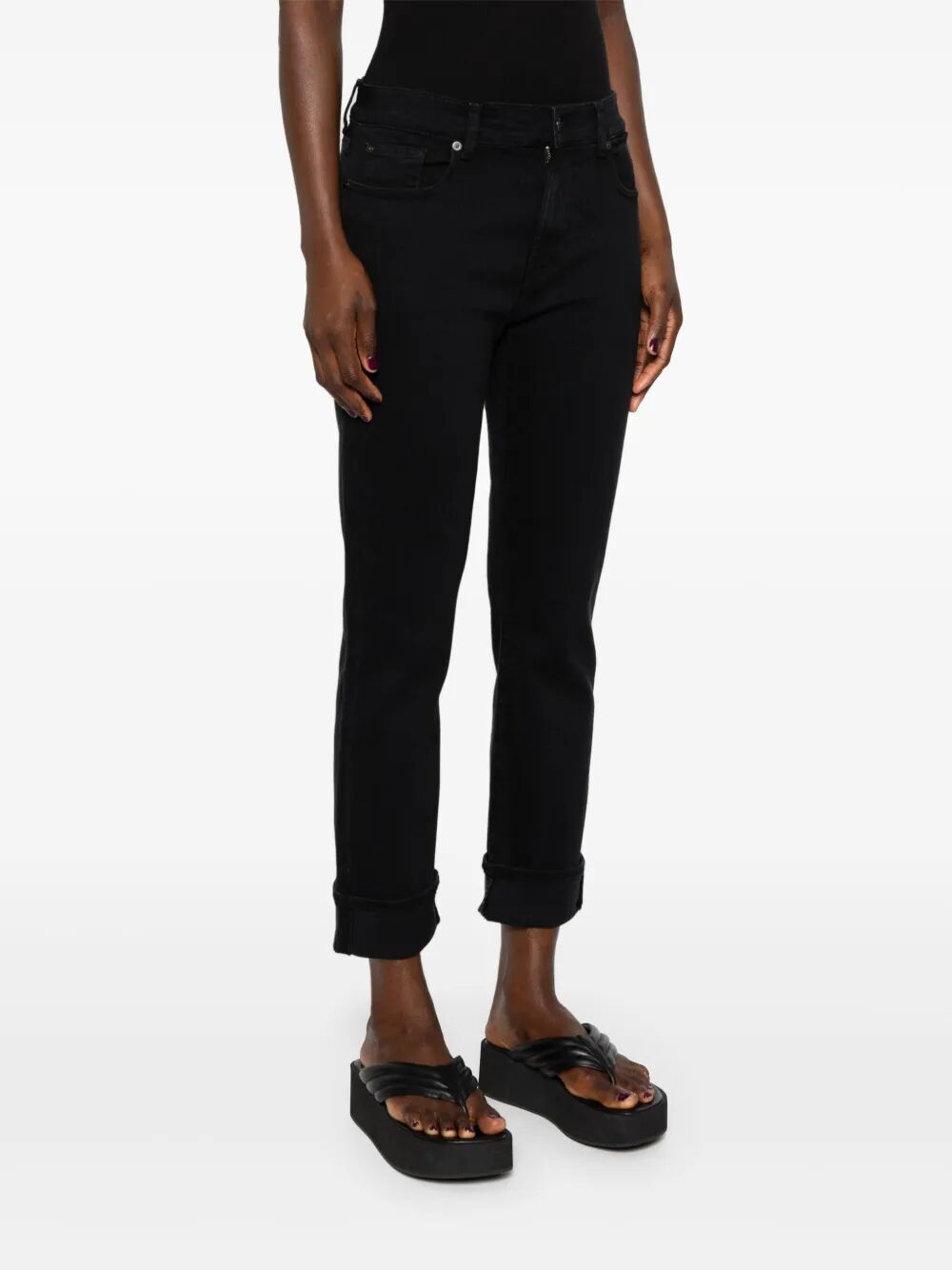 7 For All Mankind Skinny - Nero | a0686162dea5ce1e19ba87d4804335695ff8af06