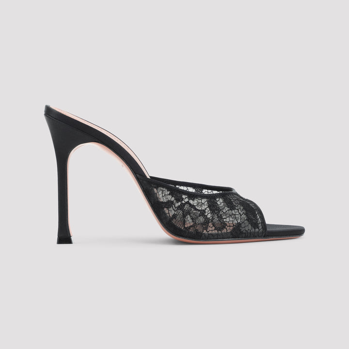 Amina Muaddi Decollete - Nero | 278a98c82ee3d8688cd4d247c952313c8c6a9c14