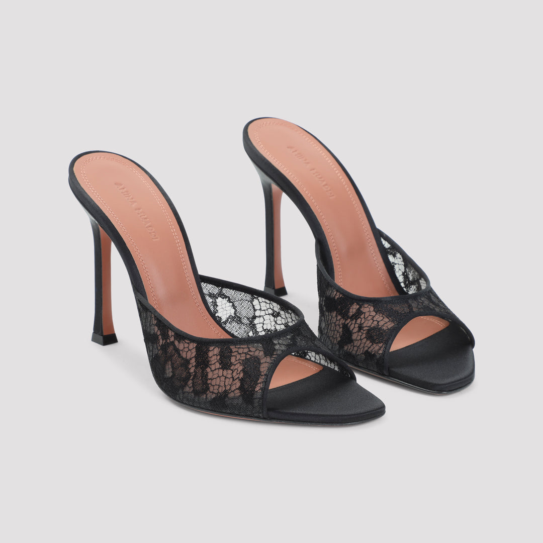 Amina Muaddi Decollete - Nero | c0fea22d29e48bd978cba8a1b60f6036f3ba3fcc