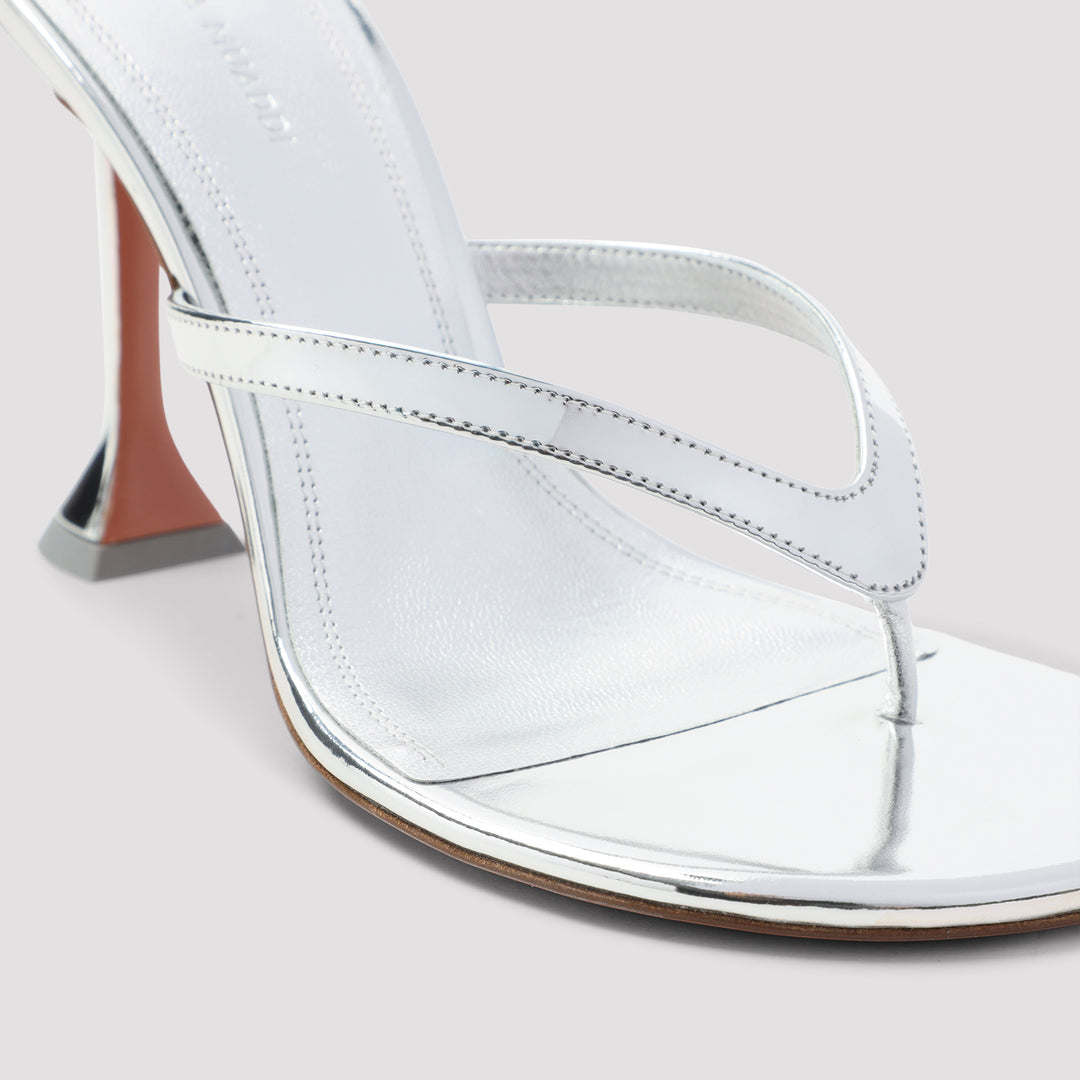 Amina Muaddi Sandali - Metallic | f9973bbd8000a9707e5f8166ffa95deda870dd1f
