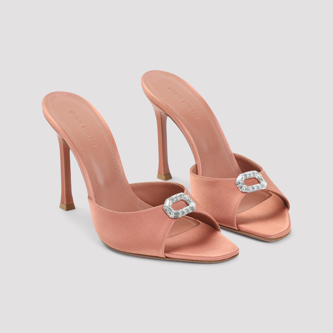 Amina Muaddi Decollete - Nude & Neutrals | 20c0937b95fe4292ab591ebf7ea62617faa50772
