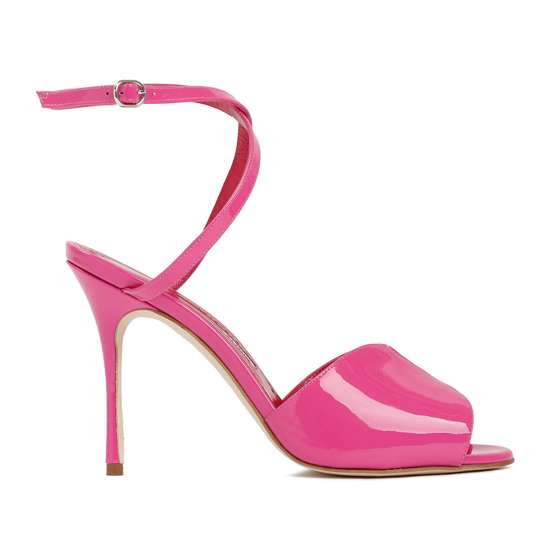Manolo Blahnik Sandali - Pink & Purple | 4f77e633e9ea50cc438f5100136fa00b5c5a5ef4