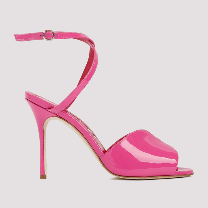Manolo Blahnik Sandali - Pink & Purple | 6f777f24d86e40143418ace64275092c3893b7b1