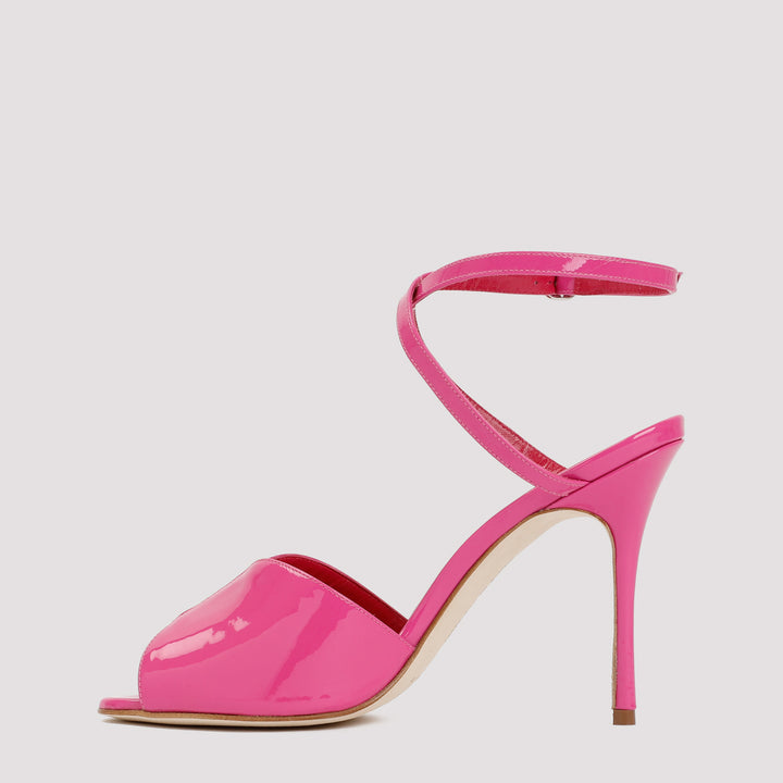 Manolo Blahnik Sandali - Pink & Purple | 9661879c1b14dfc35d08a0ef2b0d76823d4f75da
