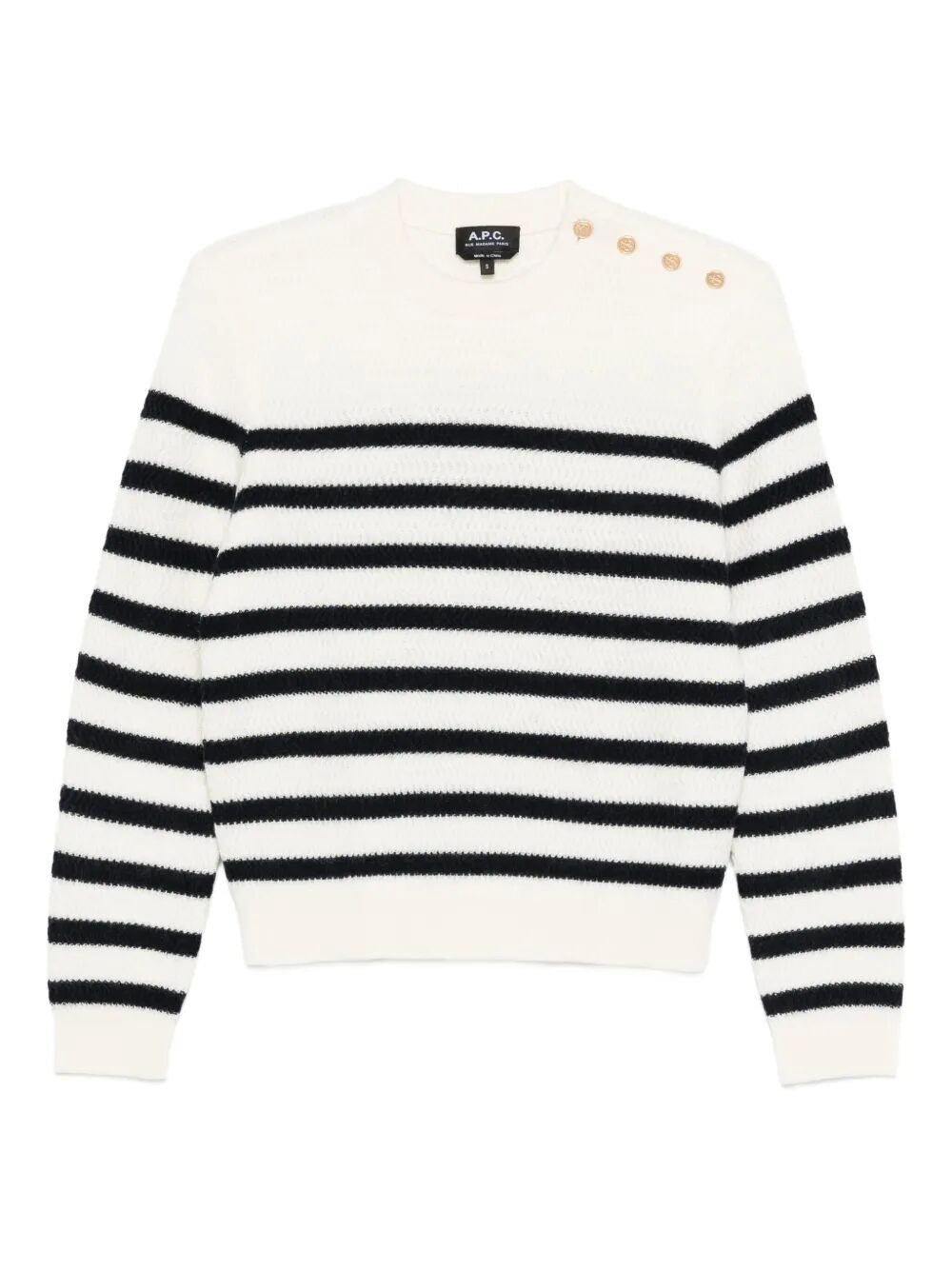 A.P.C. Pullover - Bianco | 8d9900604ef806ef7933b3b543f5b00666f602f4