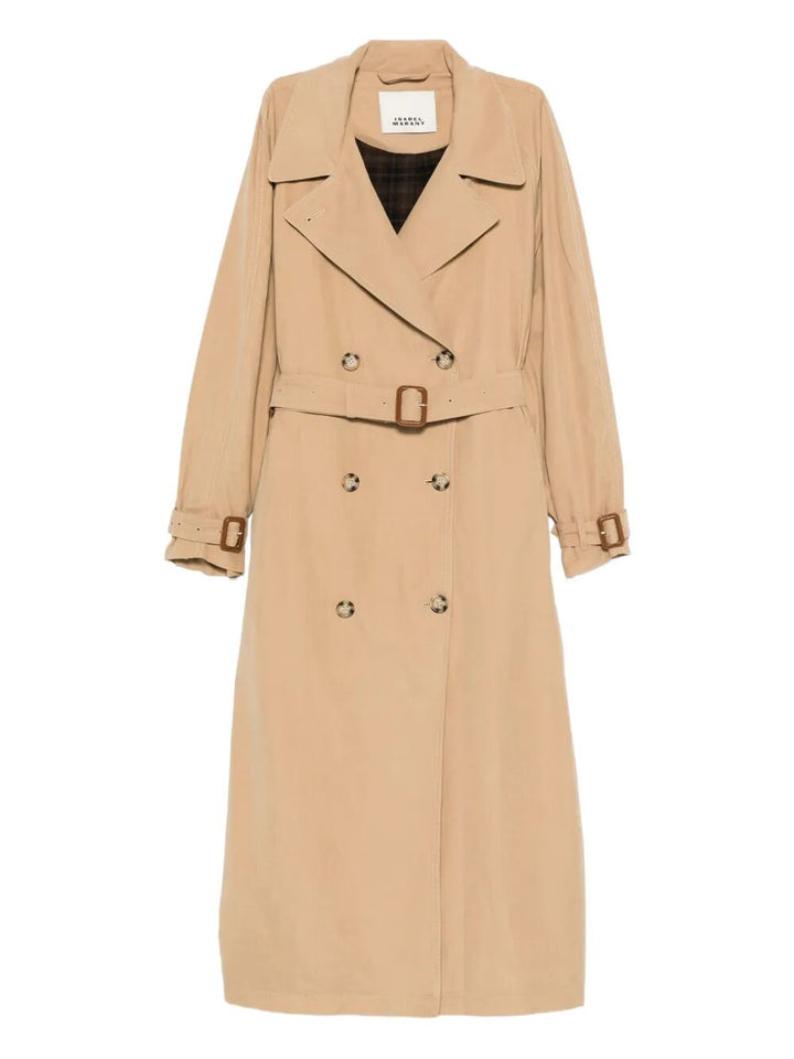 Isabel Marant Trench - Nude & Neutrals | cb7866326e1577e557c720d2c4bf9def37322819