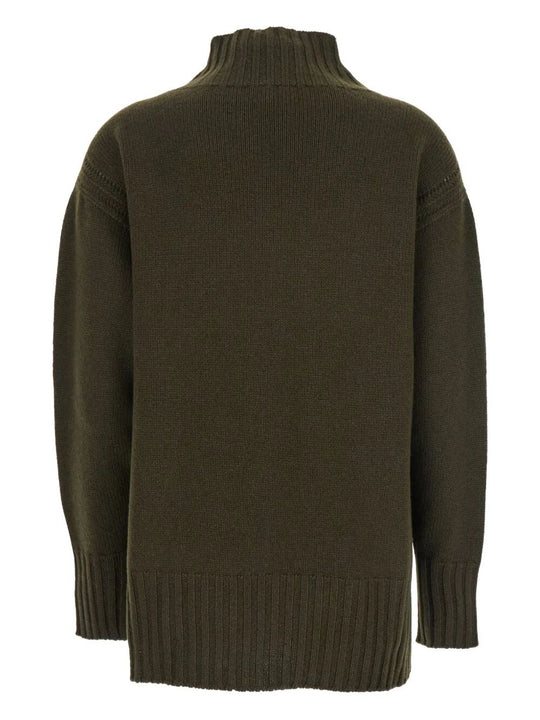 Black Virgin Wool Sweater