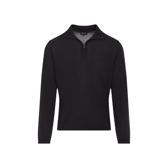 Mahogany Brown Virgin Wool Sweater