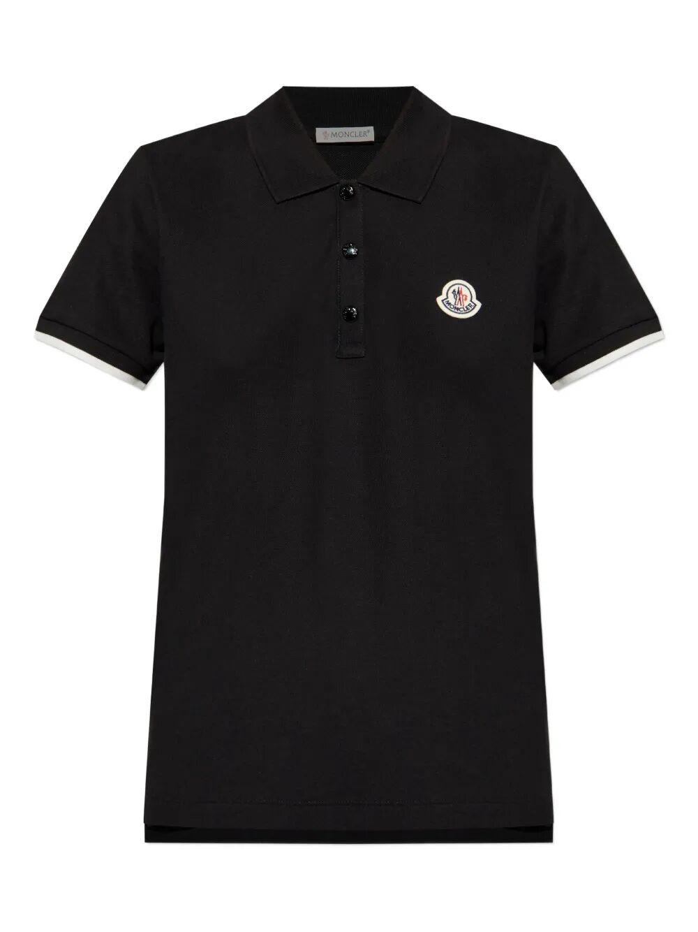 Moncler Polo - Nero | ce7425ead567a8dedb81e1fdba51eb0b104310a3