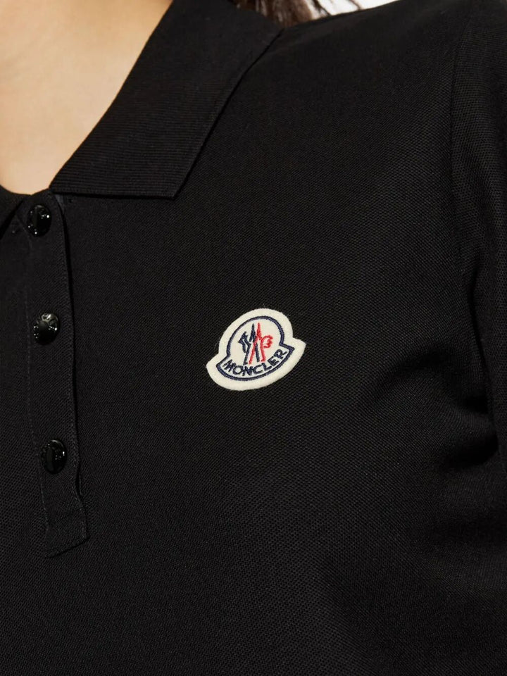 Moncler Polo - Nero | 3074d4d5a689a8005edd10e41804fc058955bcd6