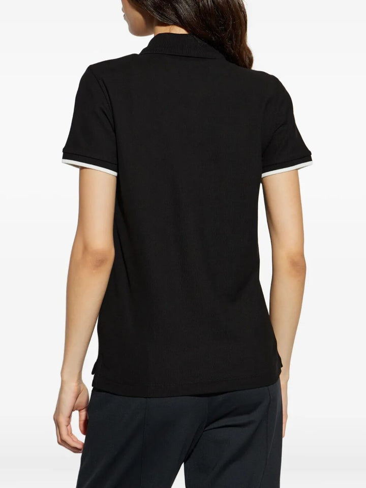 Moncler Polo - Nero | 0b87e619ae197008d538bd0590eba480aa2796e6