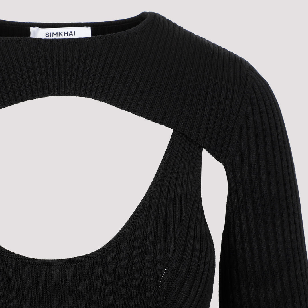 Jonathan Simkhai X Wolford Mini dresses - Nero | 9025d949187846b63d9dd7c64e9396774619d8d3