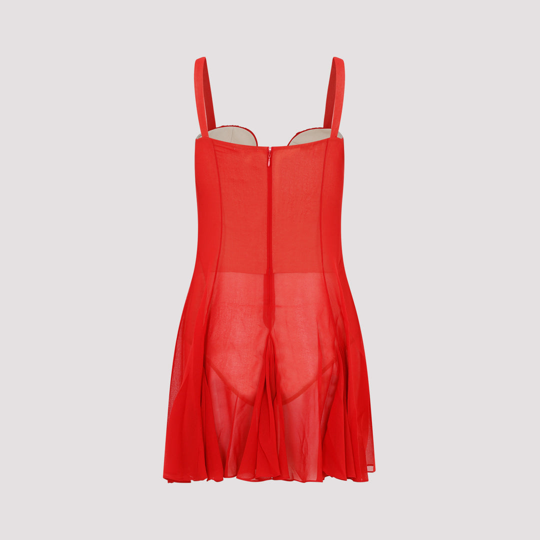 Nensi Dojaka Mini dresses - Rosso | 263d454fa1b3320e9e28766096dfc1ae76162bd7