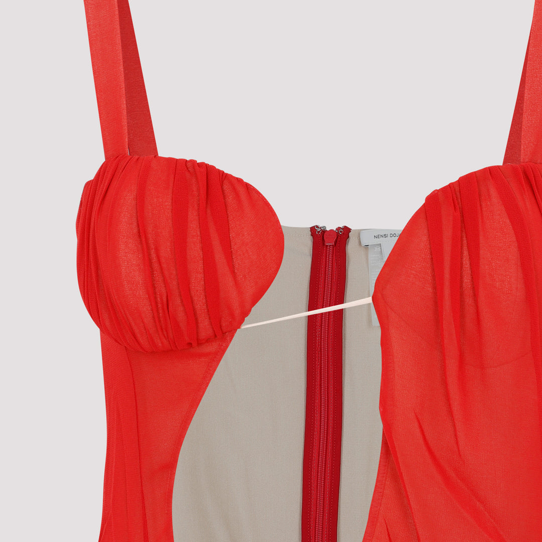 Nensi Dojaka Mini dresses - Rosso | 9a8b4601d58eaf4581e6e9b857fd5216a3785edb