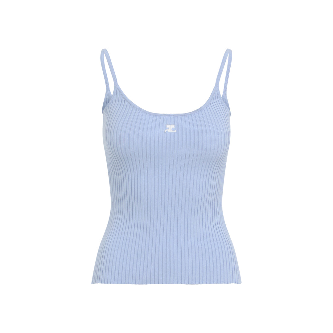 Courreges Vests & tanks - Blu | 9e8bfd35e328845077c4398f9c001f645a442048