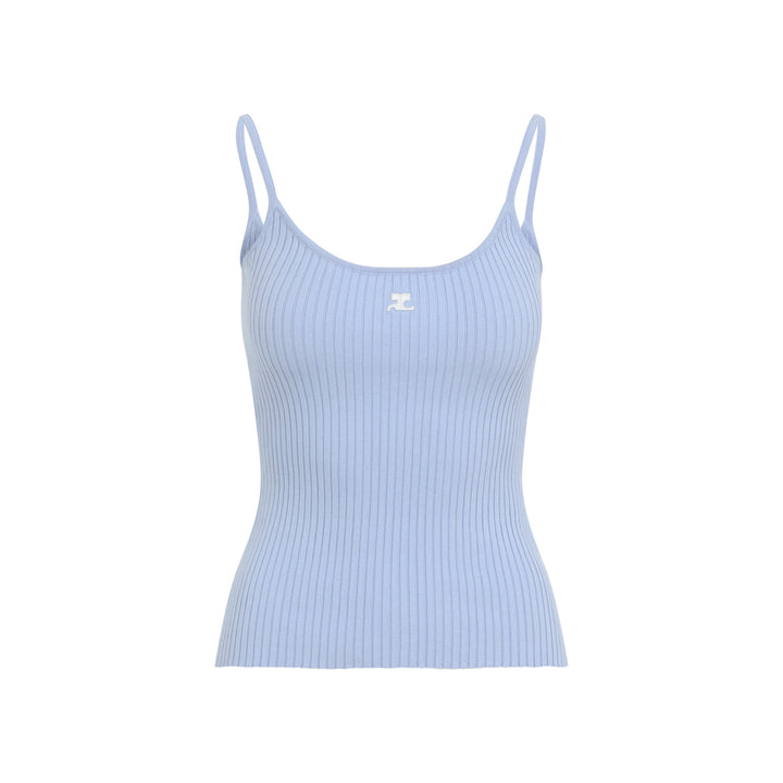 Courreges Vests & tanks - Blu | 9e8bfd35e328845077c4398f9c001f645a442048
