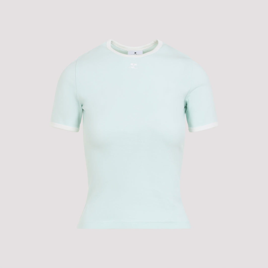 Courreges T-shirts - Blu | faa9076e532142614cc5ded8258aa24f94387414