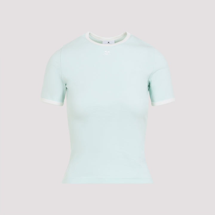 Courreges T-shirts - Blu | faa9076e532142614cc5ded8258aa24f94387414