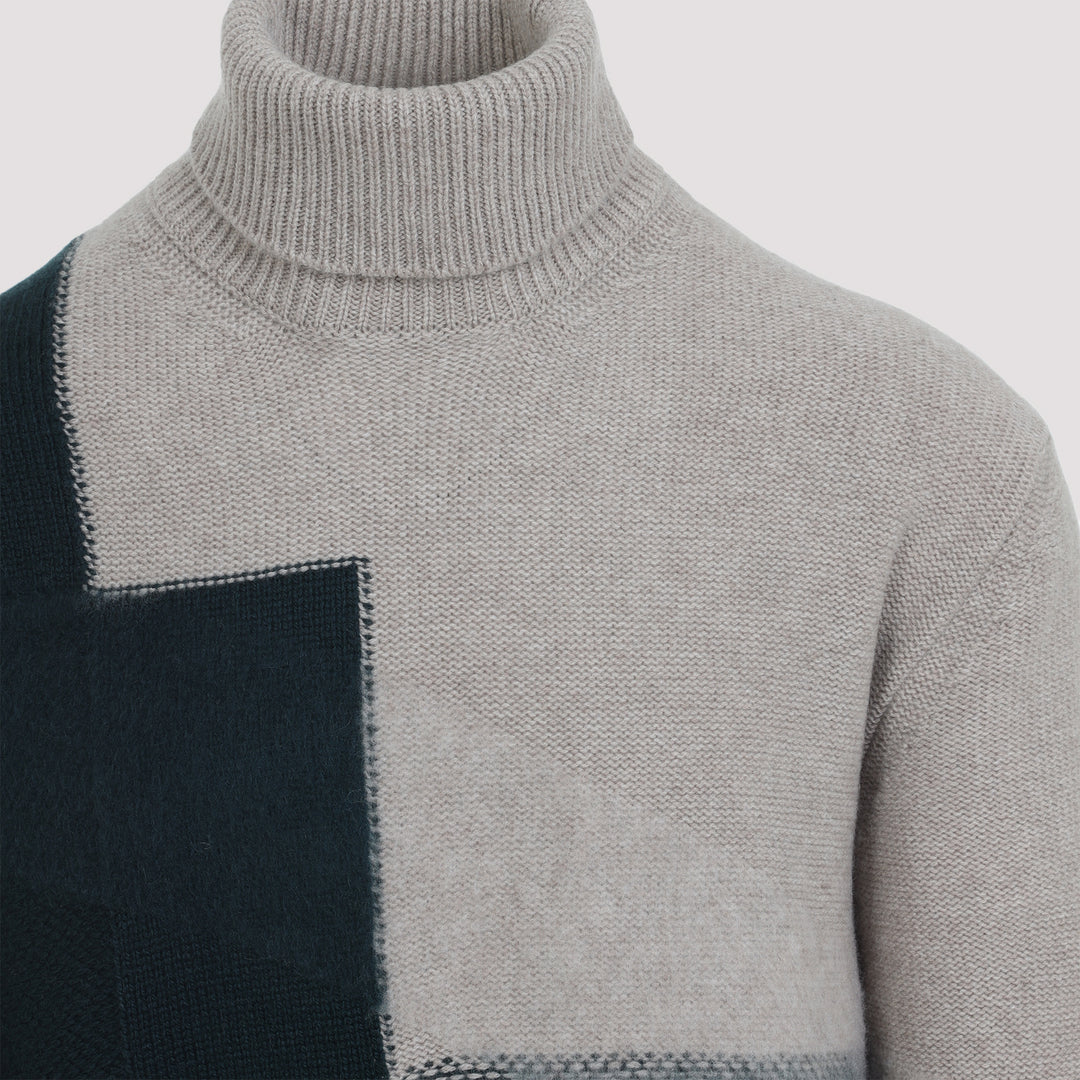 Zegna Turtle neck - Verde | d93da559043c575a0e2c31772e3d0edb5561673e