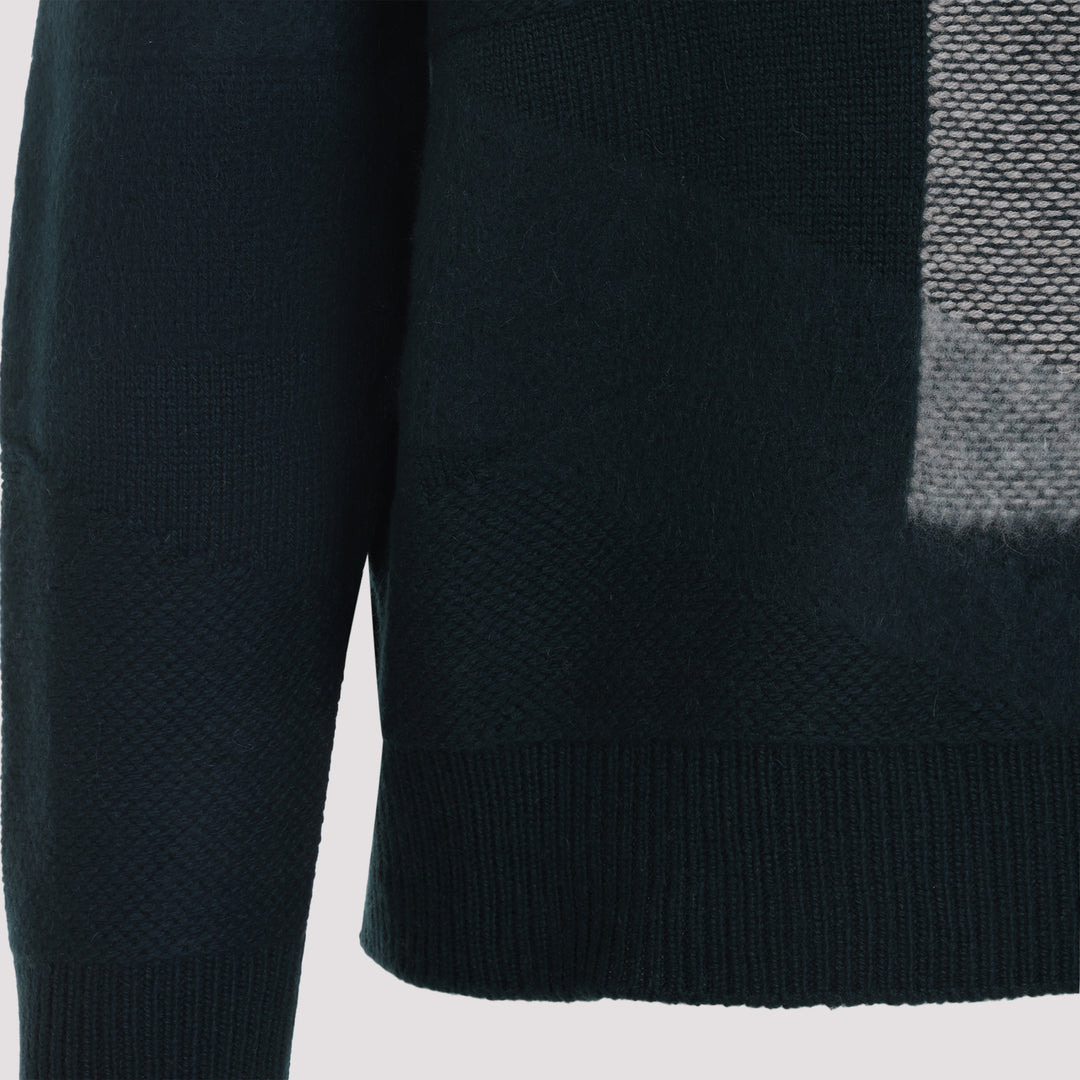 Zegna Turtle neck - Verde | 8c4630cae9a72612255e466ee3f2ae468762ffdf