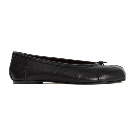 Black Tabi Ballerina Flats