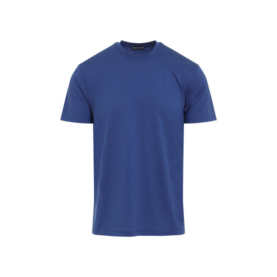 Prussian Blue Lyocell T-Shirt