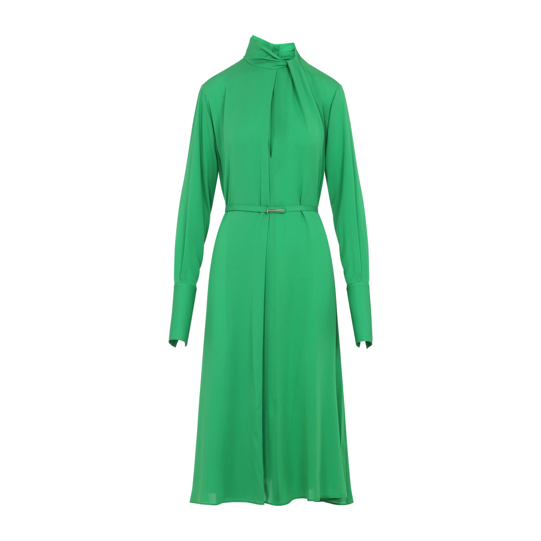 Tom Ford Midi dresses - Verde | 720753a58094ab4279471d1add5bfbc5397594b4