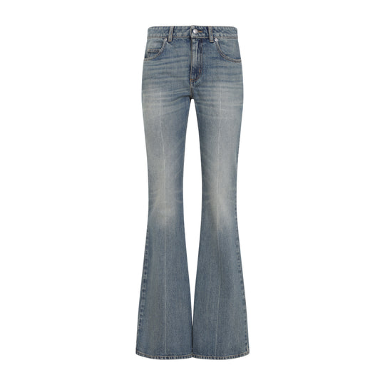 Light Blue Cotton Jeans