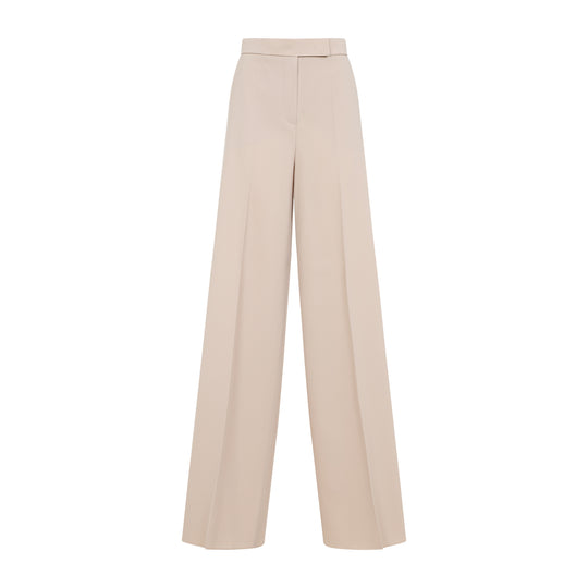 Beige Ninfa Virgin Wool Pants
